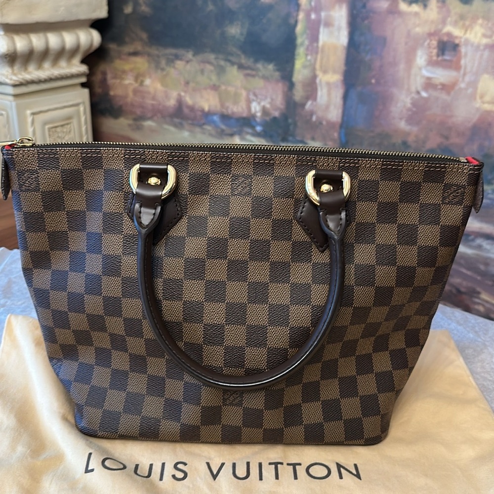 Authentic Louis Vuitton SALEYA PM Bag